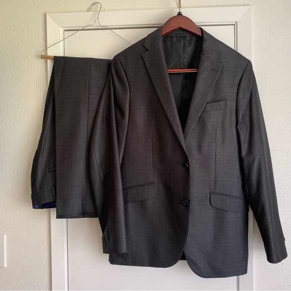 Kenneth Cole Dark Gray Men's Suit Jacket